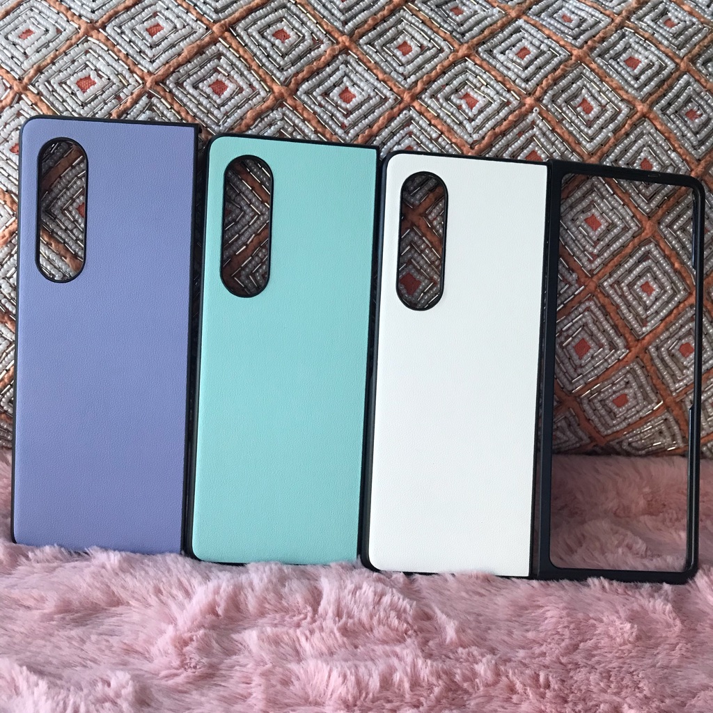 For Samsung Galaxy Z Fold 3 5g Phone Case Leather